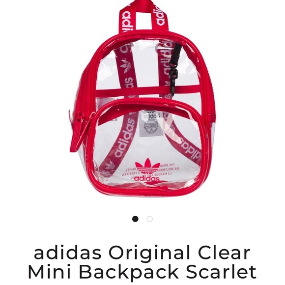 adidas see through backpack
